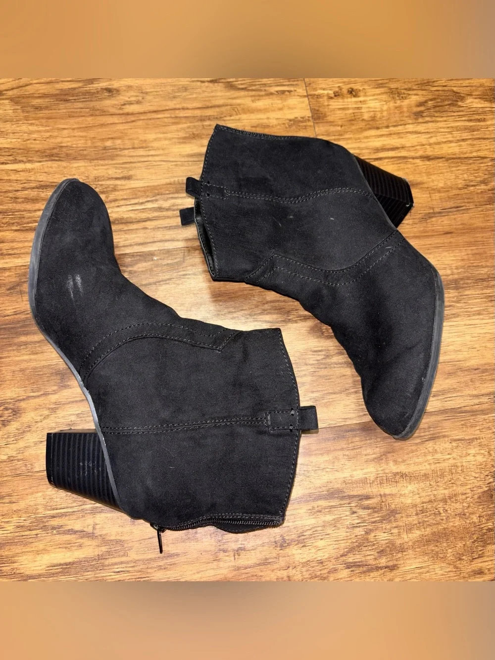 New Directions Heeled Booties Size 9